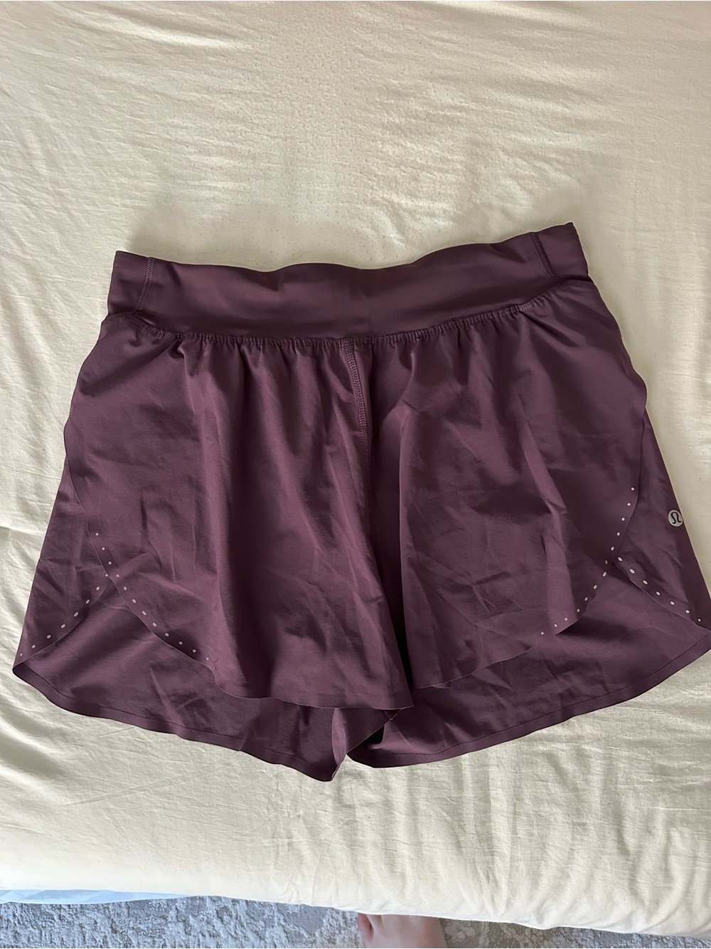 lululemon athletica Fast and Free Short 3”- Grape Thistle
